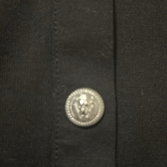 Balmain vneck short sleeve top - Picture 3 of 5